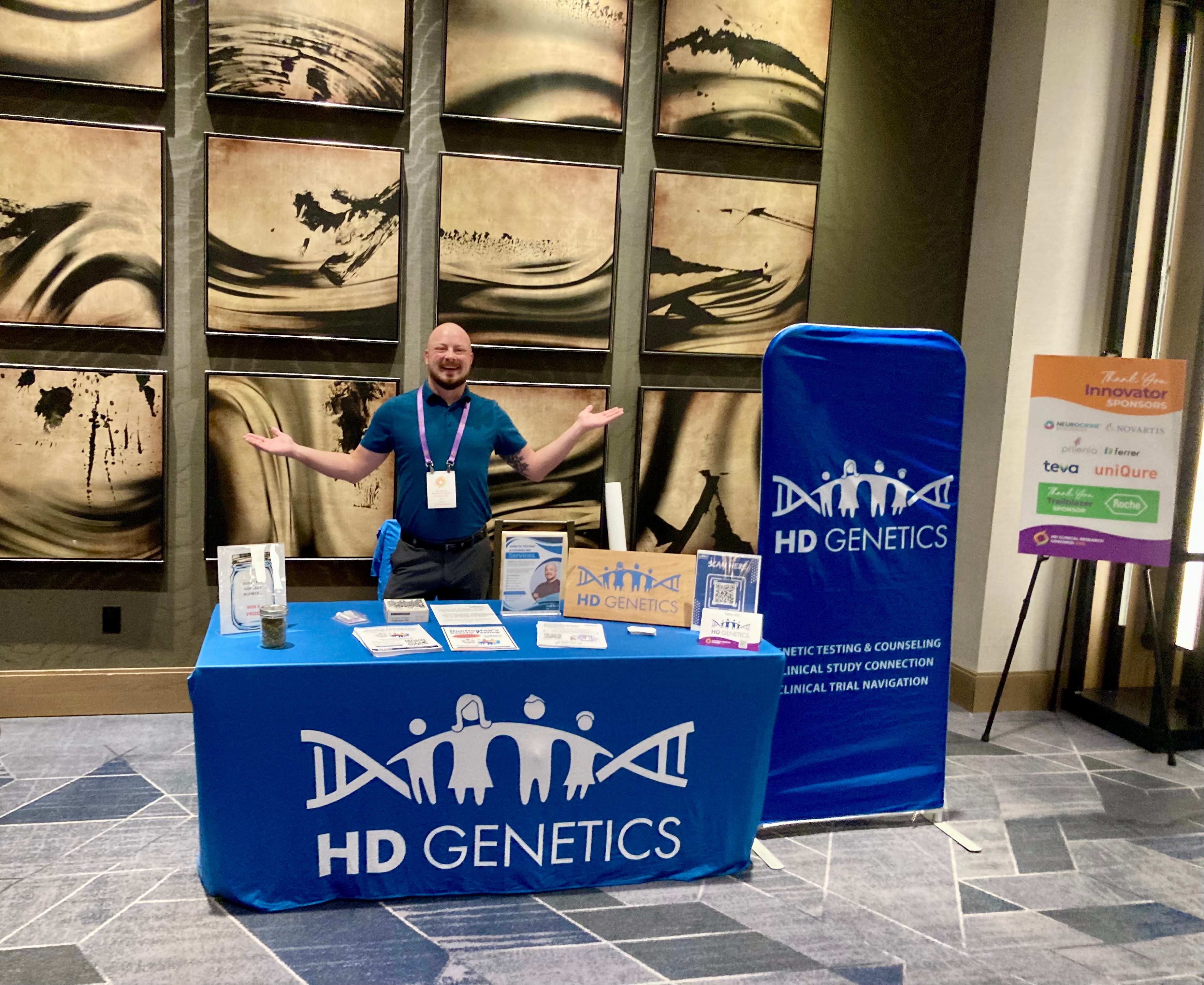 HD Genetics at a community event