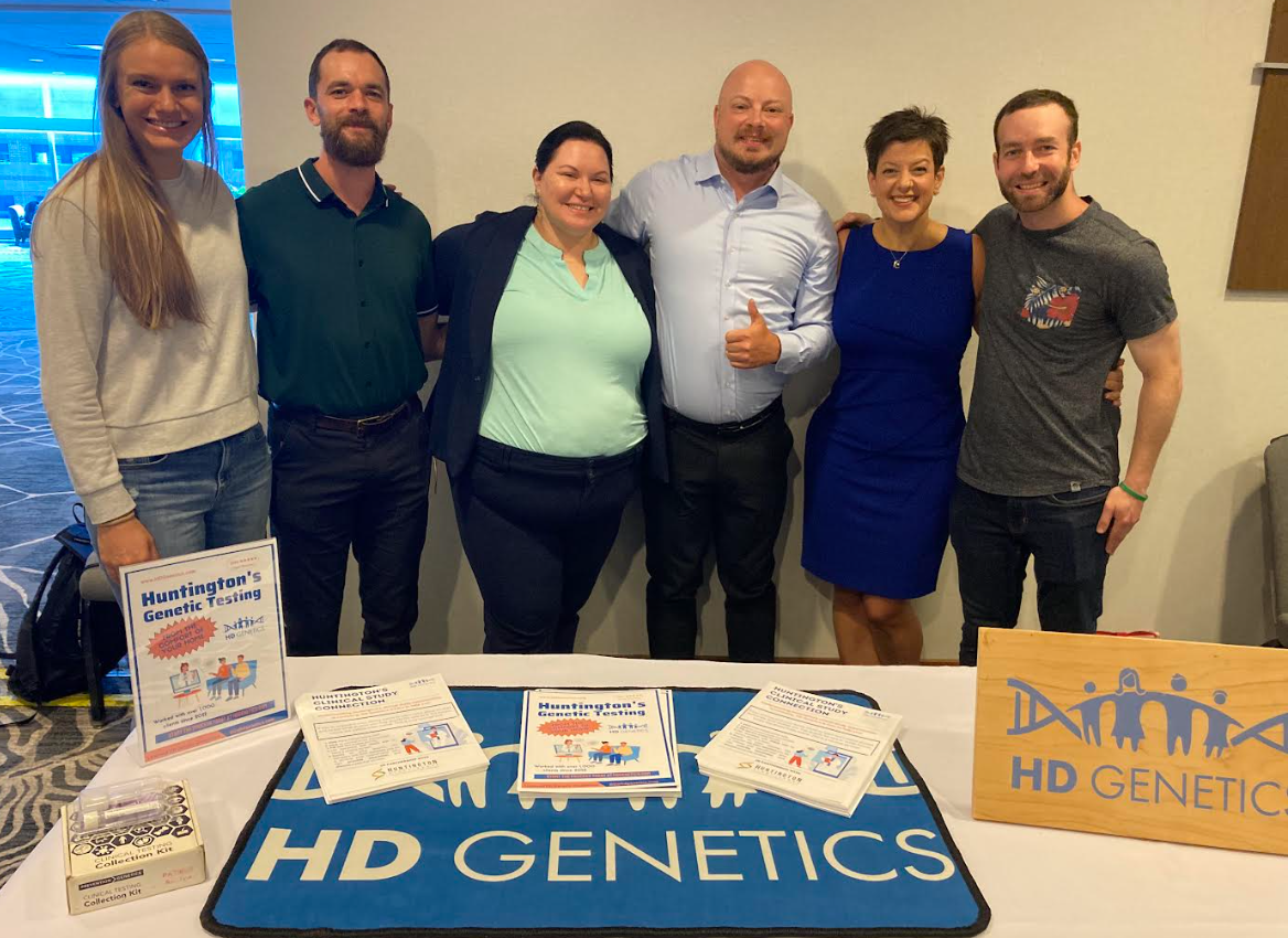HD Genetics at a community event